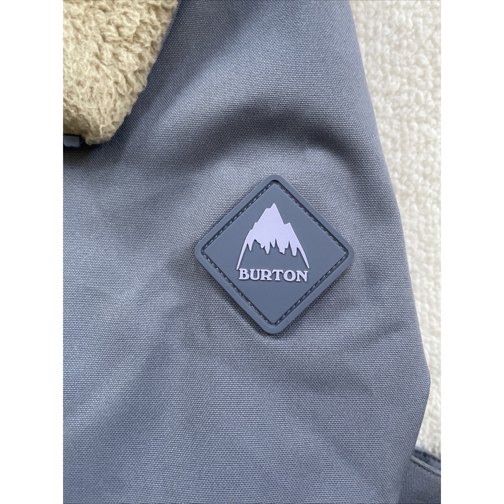 Burton Prowess Snowboard Ski Jacket Womens Small Waterproof Insulated Sherpa - Picture 11 of 16